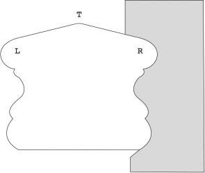 2 7/8 X 2 1/4 WILLIAM & HUSSEY PROFILE KVS